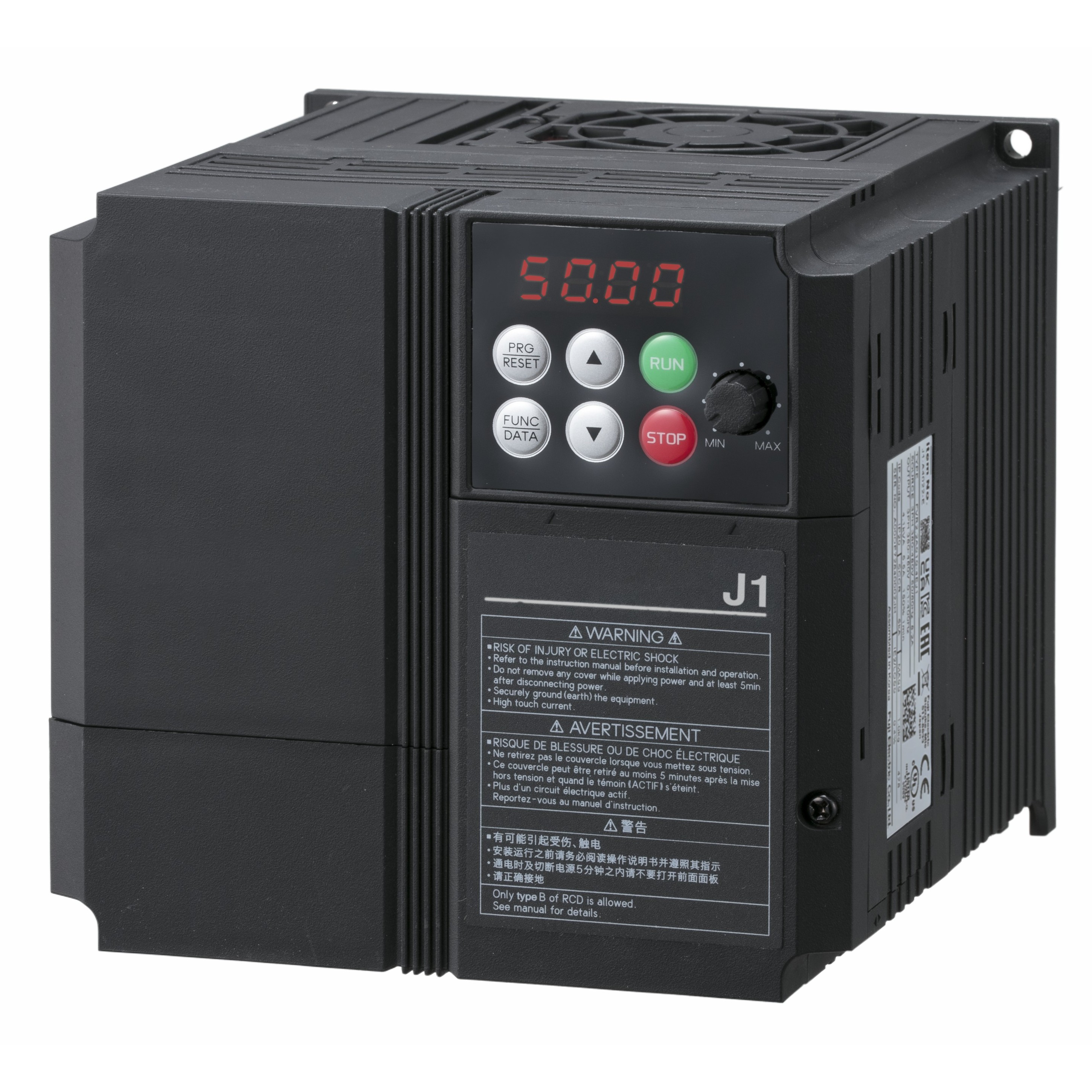J1 AC Drive, 3,7 kW, 10,5 A, 400 V c.a.,