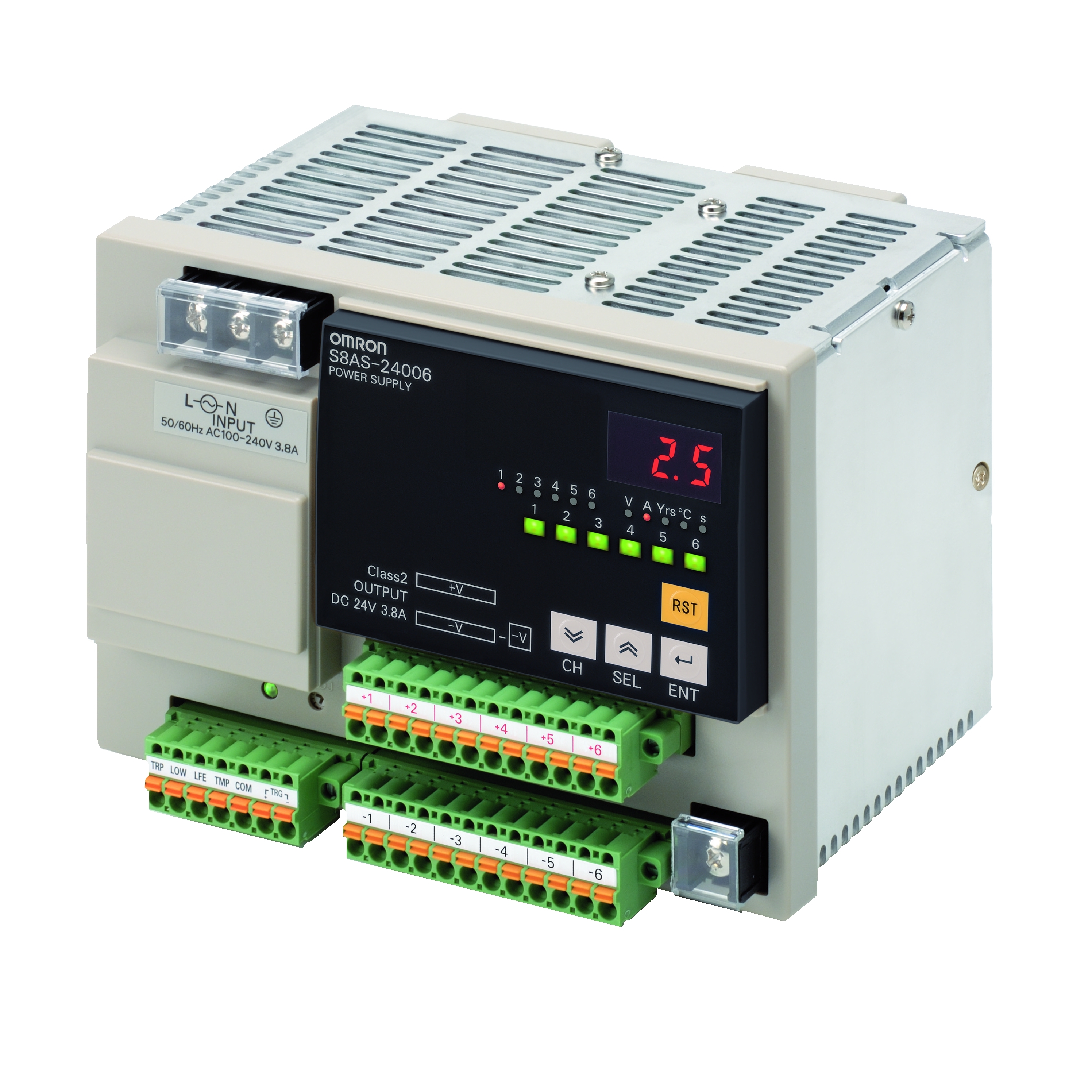 Spec power supply 6 ch 10A 24VDC