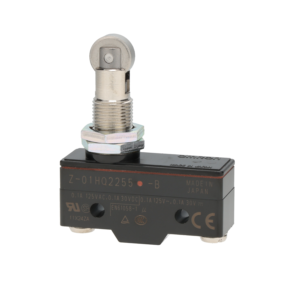 Screw roller plunger microswitch 0.1A 30V