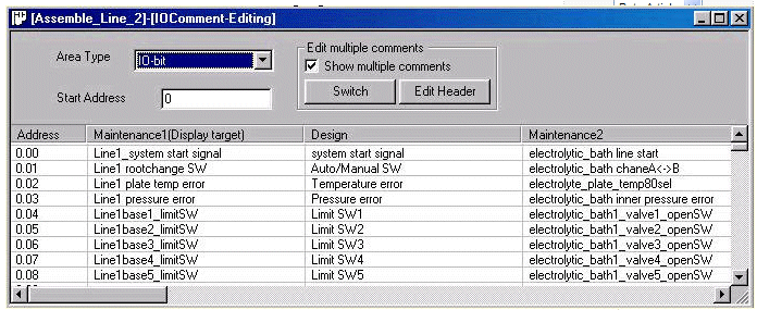 IO Language Options